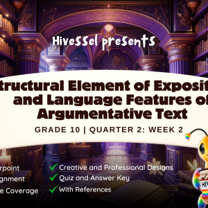 English 10, Quarter 2 Lesson 2 (MELCs)