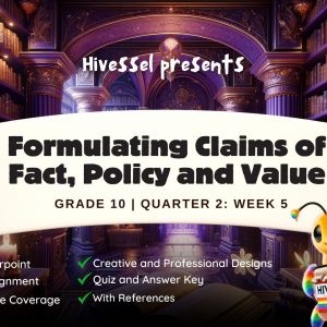 English 10, Quarter 2 Lesson 5 (MELCs)