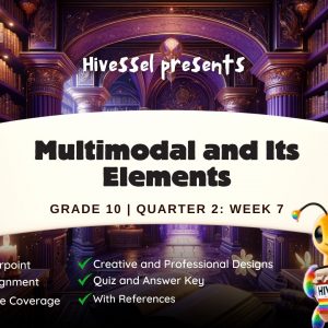 English 10, Quarter 2 Lesson 7 (MELCs)