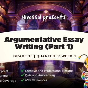 English 10, Quarter 3 Lesson 1 (MELCs)