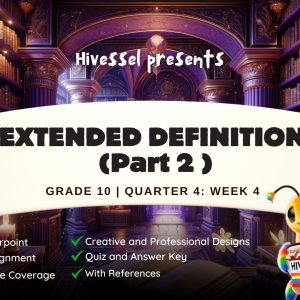 English 10, Quarter 4 Lesson 4 (MELCs)