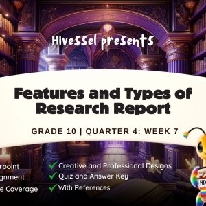 English 10, Quarter 4 Lesson 7 (MELCs)