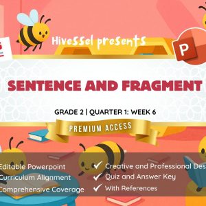 English 2 Quarter 1 Week 6