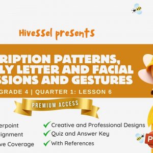 English 4, Quarter 1 Lesson 6