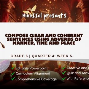 English 6 Quarter 4 Lesson 5 (MELCS)