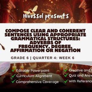 English 6 Quarter 4 Lesson 6 (MELCS)