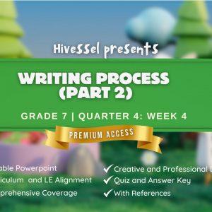 English 7, Quarter 4 Lesson 4