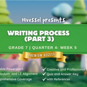 English 7, Quarter 4 Lesson 5