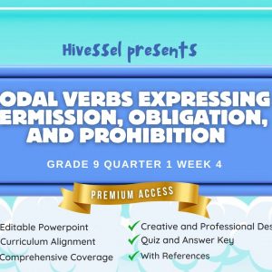 English 9, Quarter 1 Lesson 4 (MELCS)