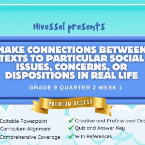 English 9, Quarter 2 Lesson 1 (MELCS)