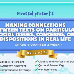 English 9, Quarter 2 Lesson 4 (MELCS)