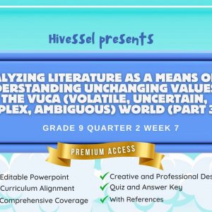 English 9, Quarter 2 Lesson 7 (MELCS)