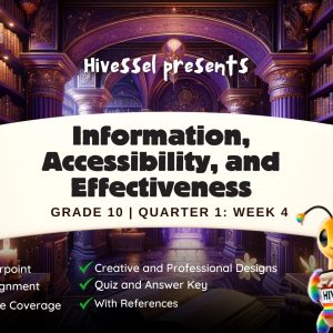 English 10, Quarter 1 Lesson 4 (MELCs)