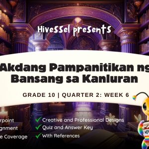 Filipino 10, Quarter 2 Lesson 6 (MELCs)