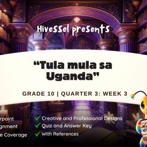 Filipino 10, Quarter 3 Lesson 3 (MELCs)