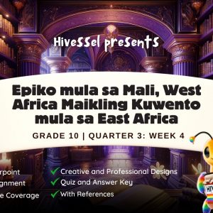 Filipino 10, Quarter 3 Lesson 4 (MELCs)