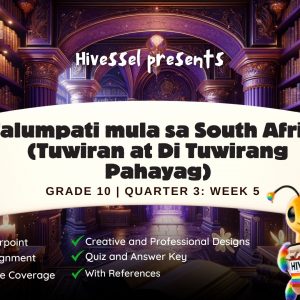 Filipino 10, Quarter 3 Lesson 5 (MELCs)