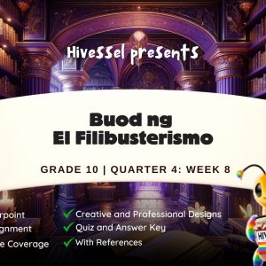 Filipino 10, Quarter 4 Lesson 8 (MELCs)