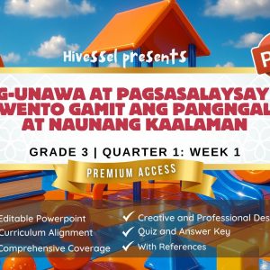 Filipino 3 Quarter 1 Week 1