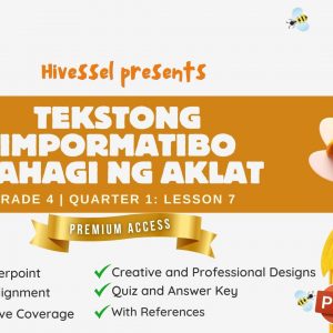 FILIPINO 4, Quarter 1 Lesson 7