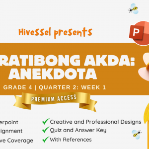 Filipino 4, Quarter 2 Lesson 1