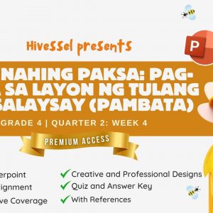 Filipino 4, Quarter 2 Lesson 4