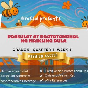 Filipino 5 Quarter 4 Week 8