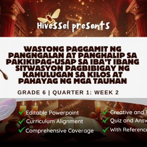 Filipino 6 Quarter 1 Lesson 2 (MELCS)