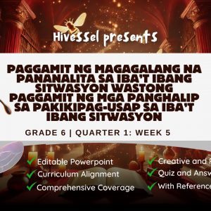 Filipino 6 Quarter 1 Lesson 5 (MELCS)