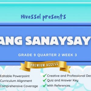 Filipino 9, Quarter 2 Lesson 3 (MELCS)