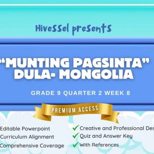 Filipino 9, Quarter 2 Lesson 8 (MELCS)