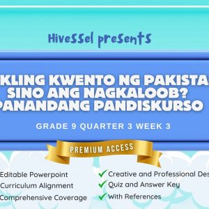 Filipino 9, Quarter 3 Lesson 3 (MELCS)