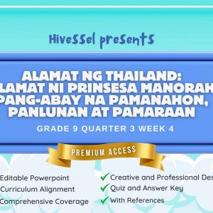 Filipino 9, Quarter 3 Lesson 4 (MELCS)