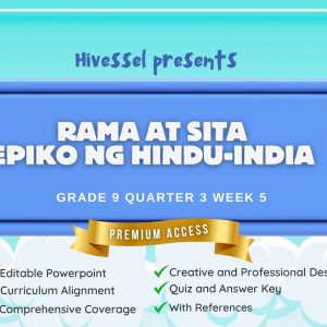 Filipino 9, Quarter 3 Lesson 5 (MELCS)