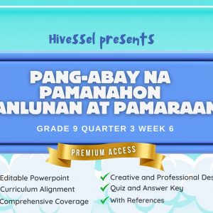 Filipino 9, Quarter 3 Lesson 6 (MELCS)