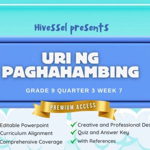 Filipino 9, Quarter 3 Lesson 7 (MELCS)