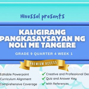 Filipino 9, Quarter 4 Lesson 1 (MELCS)