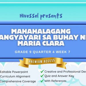 Filipino 9, Quarter 4 Lesson 7 (MELCS)