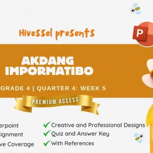 Filipino 4, Quarter 4 Lesson 5