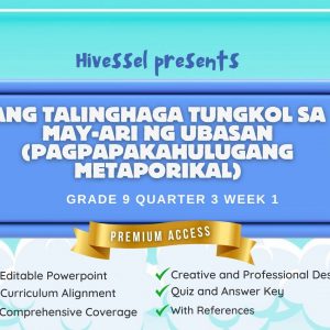 Filipino 9, Quarter 3 Lesson 1 (MELCS)