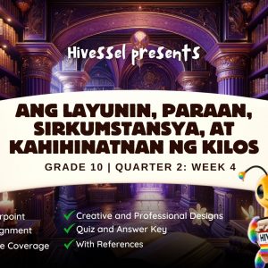 GMRC 10, Quarter 2 Lesson 4 (MELCs)