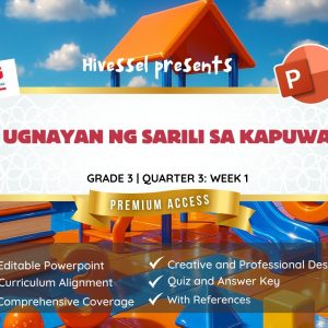 ESP 3 Quarter 3 Week 1