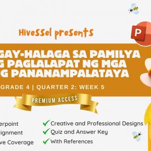 GMRC 4, Quarter 2 Lesson 5