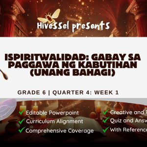 ESP 6 Quarter 4 Lesson 1 (MELCS)