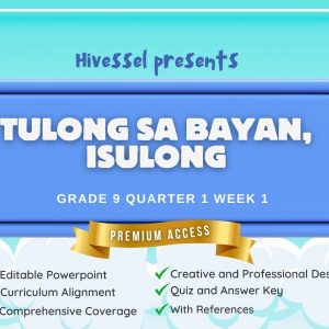 GMRC 9, Quarter 1 Lesson 1 (MELCS)