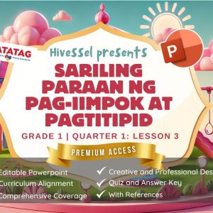 GMRC 1 Quarter 1 Lesson 3