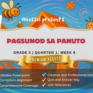 Filipino 5 Quarter 1 Week 8