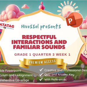 Language 1, Quarter 3 Lesson 1