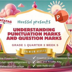 Language 1, Quarter 3 Lesson 5