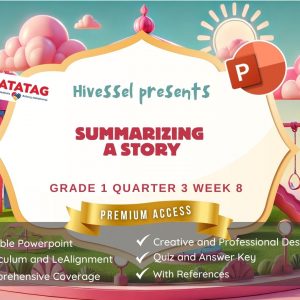 Language 1, Quarter 3 Lesson 8